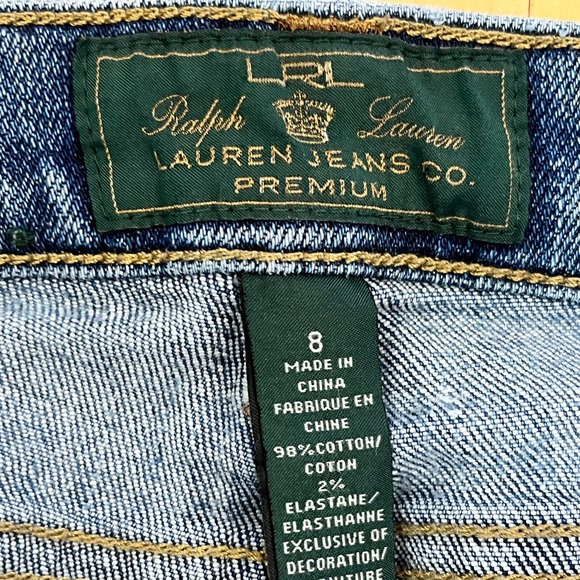 Vintage Ralph 👑 Lauren size 8 jeans - Picture 15 of 16